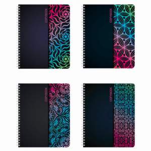 Тетрадь 48л клетка/гребень 